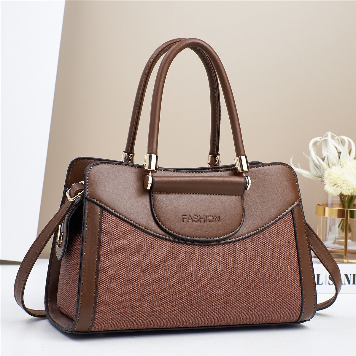 Minimal Luxury Leather Pillow Bag