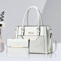 Women’s PU Sequined Shoulder Bag with Zipper