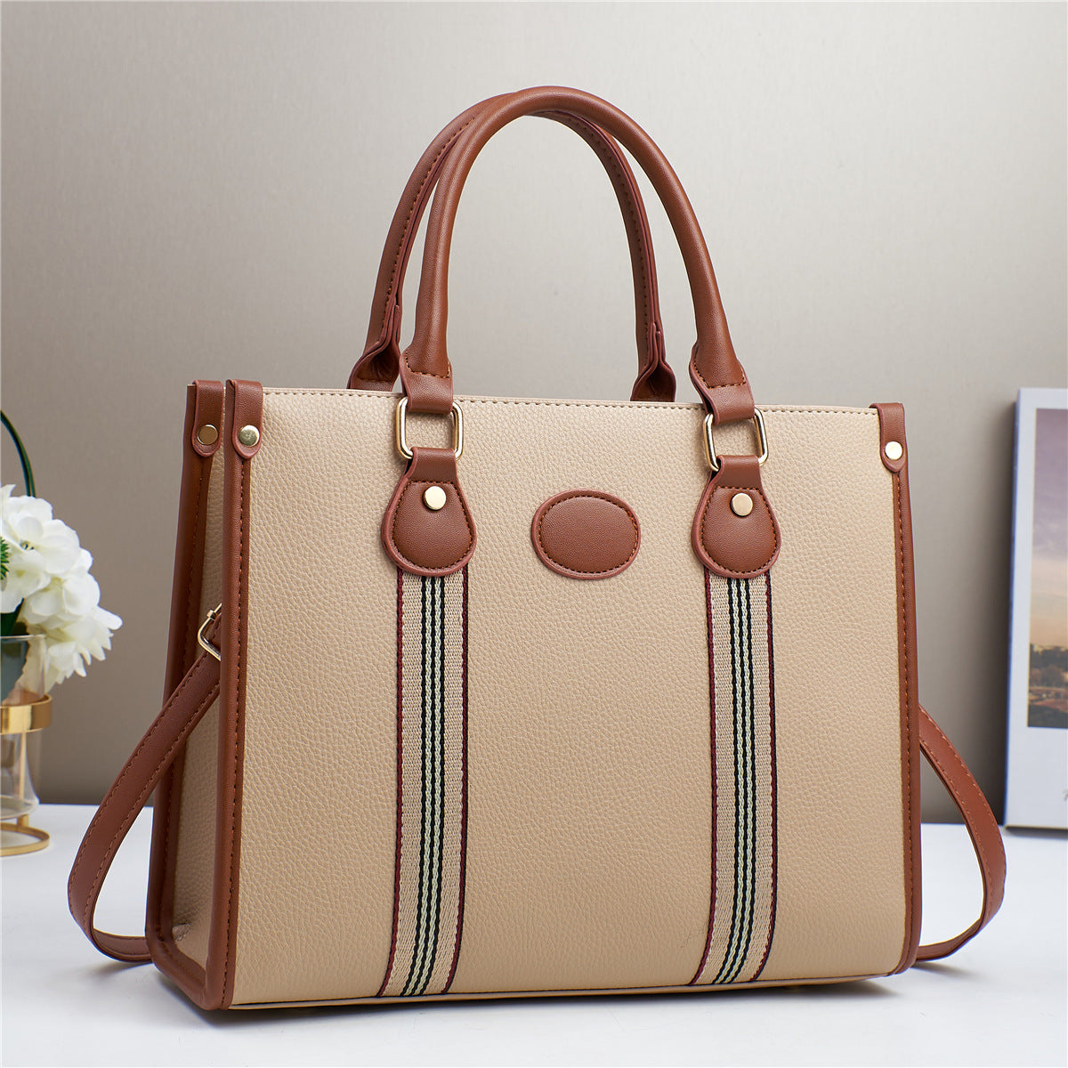 Stylish Women’s PU Handbag