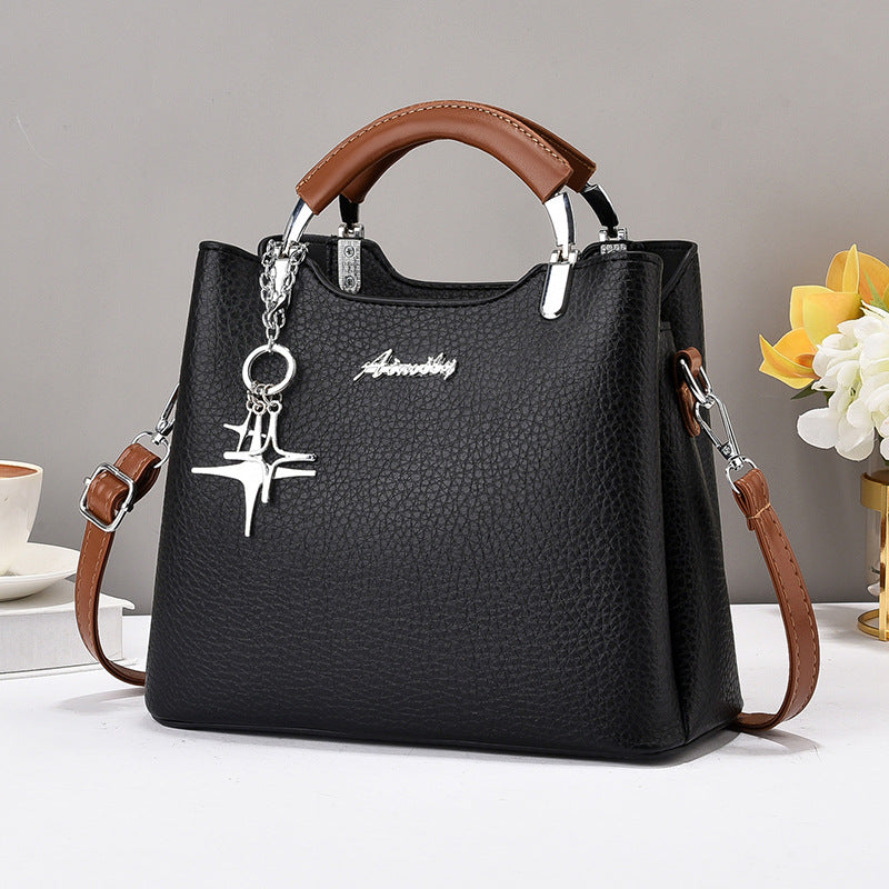 New Arrival Ladies Leather Handbag Long Strap